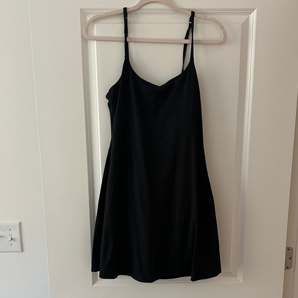 Girlfriend Collective Black Athletic Dress